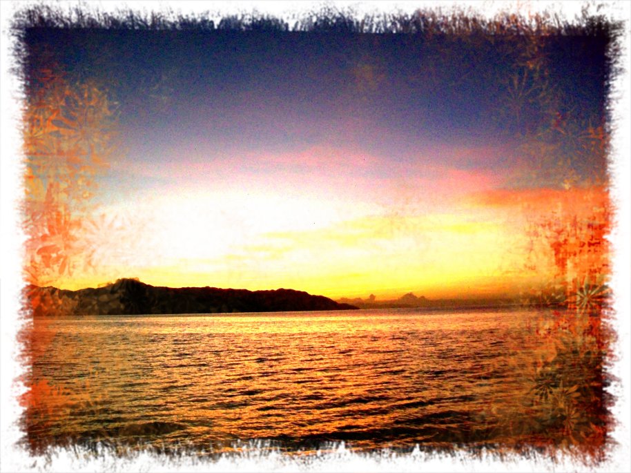Sunrise at Caramoan Island, Philippines